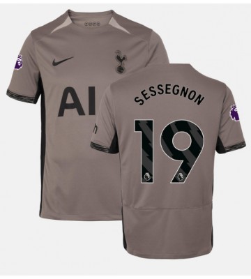 Tottenham Hotspur Ryan Sessegnon #19 Koszulka Trzecich 2023-24 Krótki Rękaw
